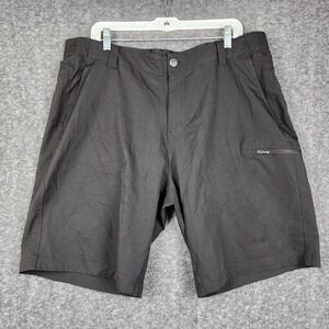 ZeroXposur Cargo Shorts Mens 38 Black Travel Series Stretch T87330S